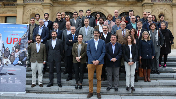 Presentaci&oacute;n por el Alcalde de San Sebasti&aacute;n del plan de desarrollo econ&oacute;mico Donostia Up!