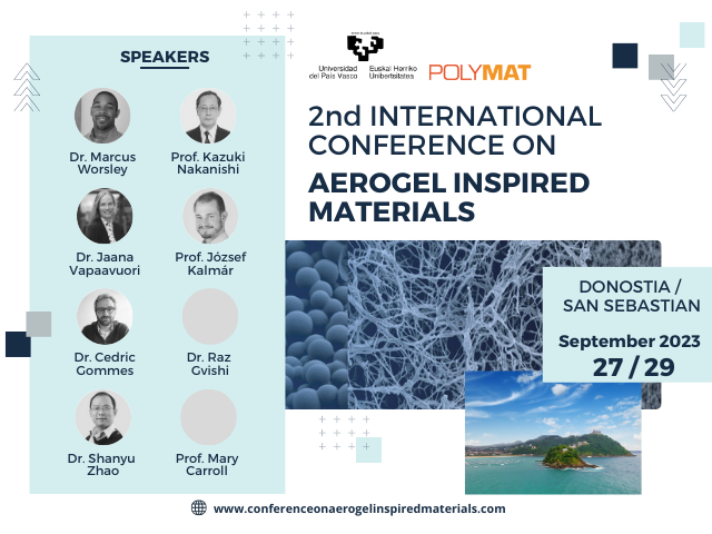 2nd International Conference on Aerogel Inspired Materials