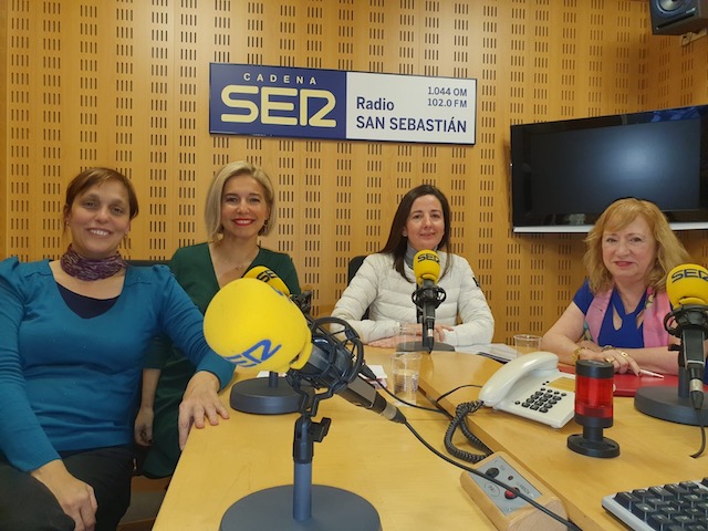 Idoia Azaldegui interviewed in Cadena Ser Euskadi on occasion of the ASPEGI Award