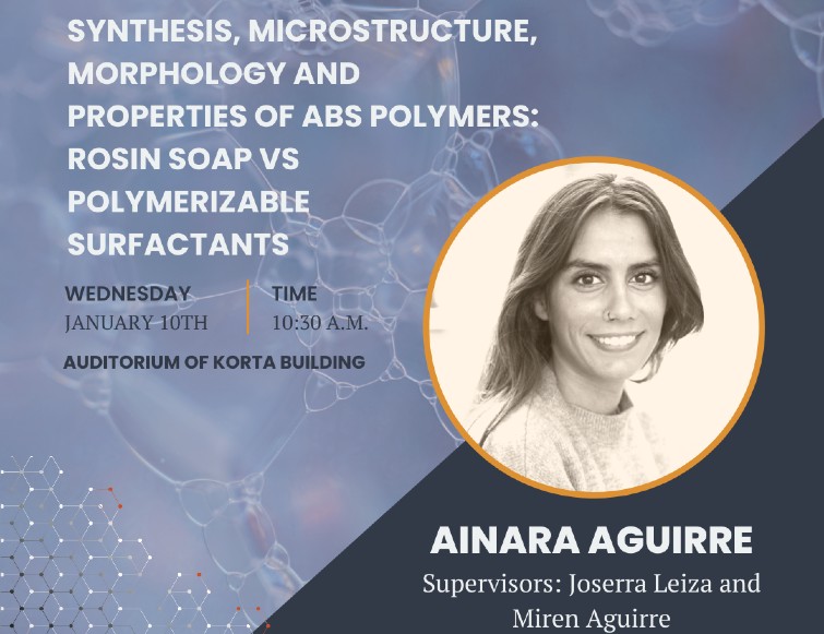 Ainara Aguirre defends her PhD thesis