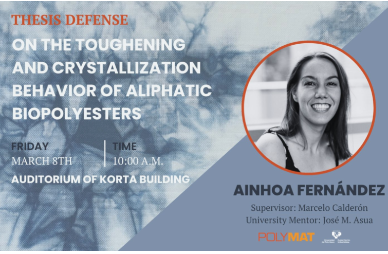 Ainhoa Fern&aacute;ndez defends her PhD Thesis