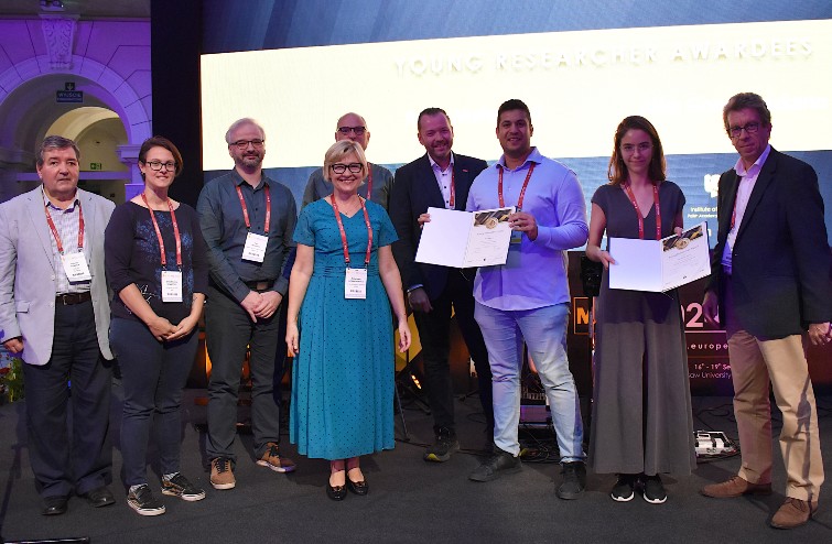Alba Gonda receives the “Young researchers award” at eMRS 2024