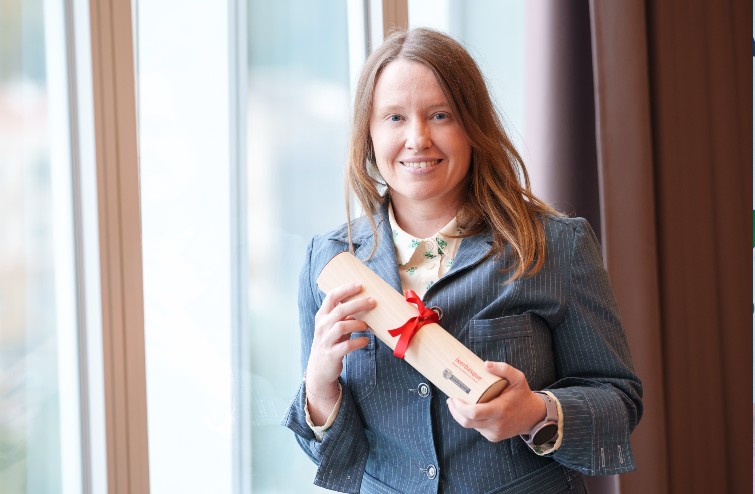 Ana Beloqui honored with special mention at Ikerbasque Women Researchers Recognition ceremony