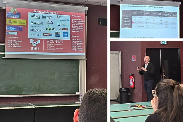 POLYMAT strengthens collaboration with Bordeaux in polymer science