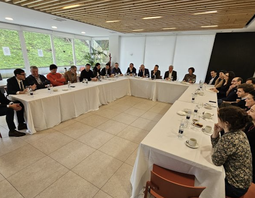 Counselor of education meets ERC researchers: Aurelio Mateo Alonso among invited guests