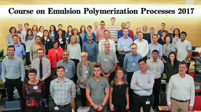 Emulsion Polymerization Course 2017