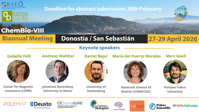 ChemBioVIII &ndash; GEQB-RSEQ Biennial Meeting 2026
