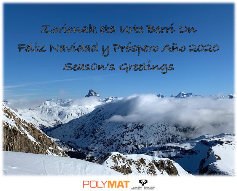 POLYMAT Team wishes you a Merry Christmas and a Happy New Year