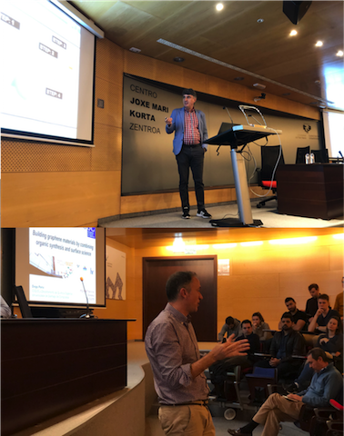 Profs. Diego Pe&ntilde;a Gil and Juan Casado Cord&oacute;n invited speakers in the POLYMAT Seminar Series