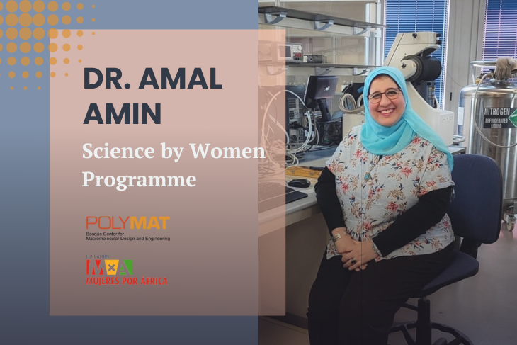 Dr. Amal Amin a visiting researcher through Science by Women programme
