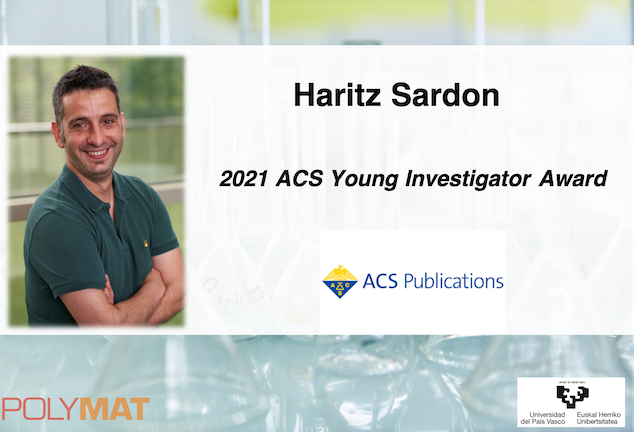 Dr. Haritz Sardon '2021 ACS Young Investigator' Award