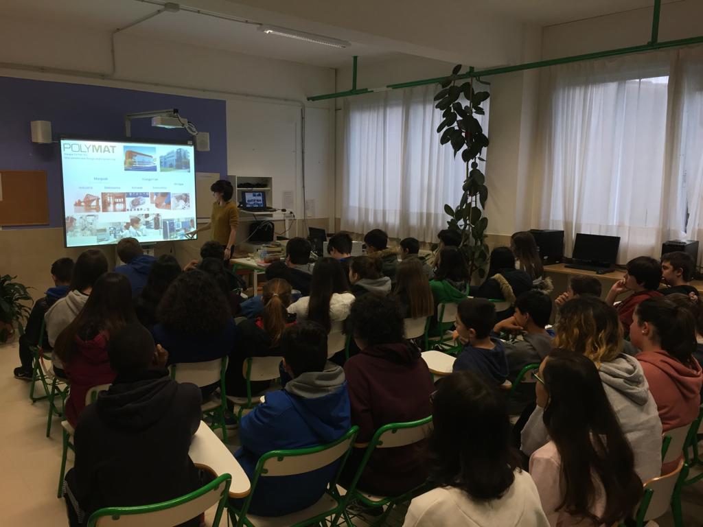 Excellent presentation of POLYMAT Researcher Audrey Bonnefond at the Talaia Institute