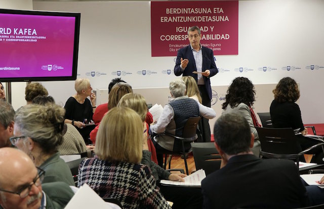 International Women Day – POLYMAT participates in the 'World Cafe' organized by Diputaci&oacute;n de Gipuzkoa