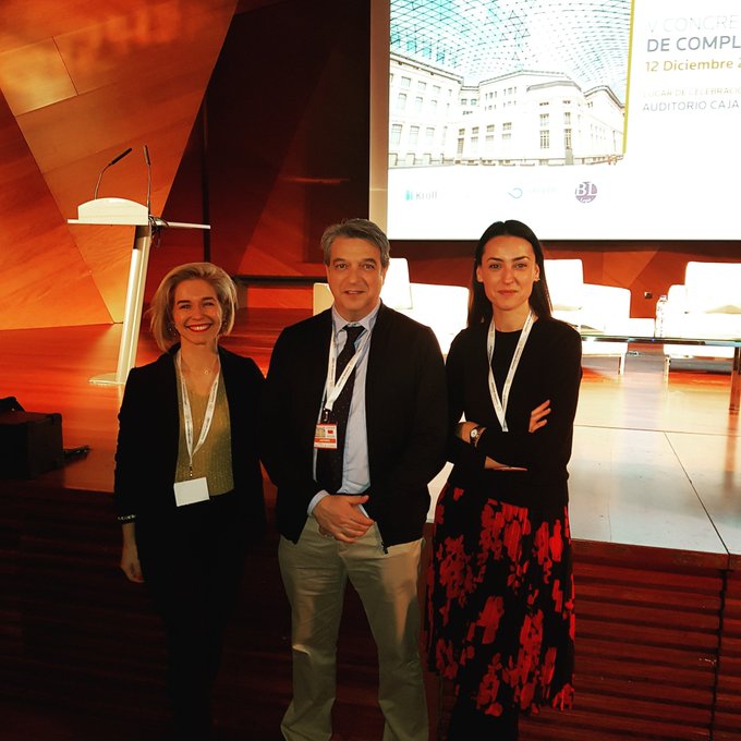 Ms. Idoia Azaldegui participates in the V Congreso Nacional de Compliance