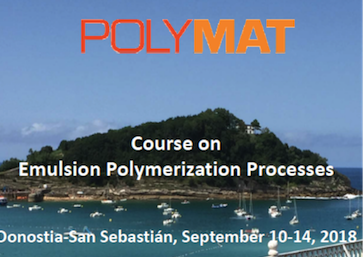 Course on Emulsion Polymerization Processes, September 10-14, 2018