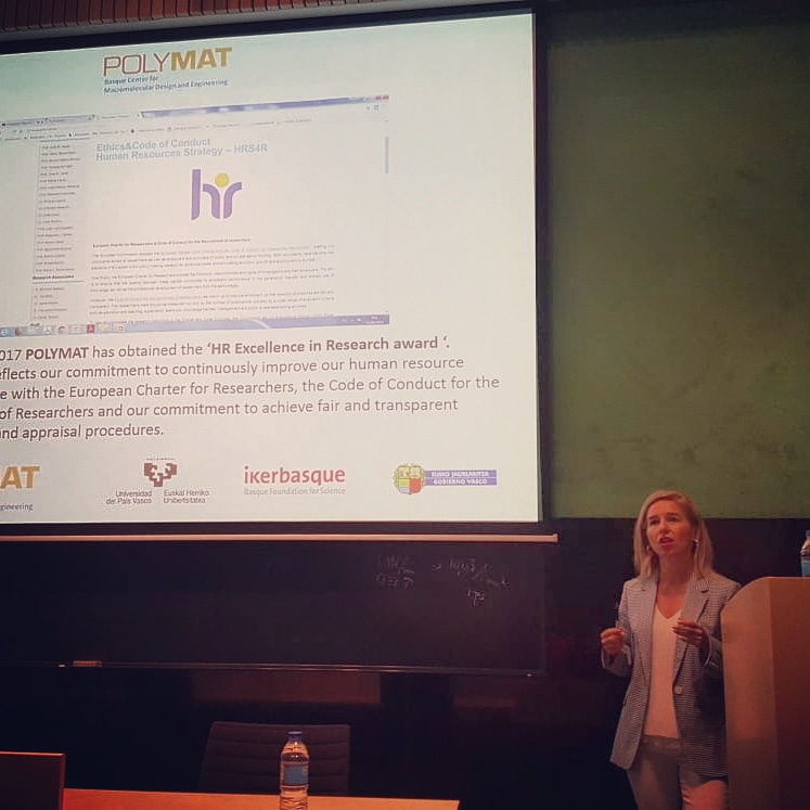 POLYMAT organises a Risk Prevention Course and a talk about Compliance Prevention System and the HR Excellence in Research award implementation process.