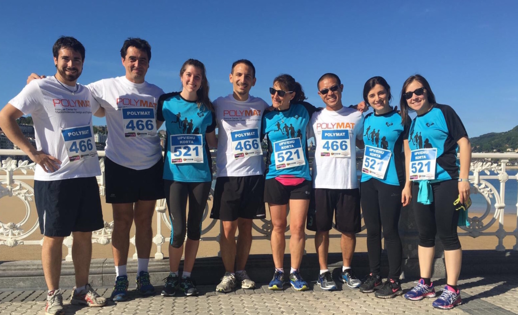 POLYMAT participates in the “X Carrera de Empresas”