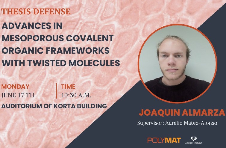 Joaquin Almarza has successfully defended his thesis