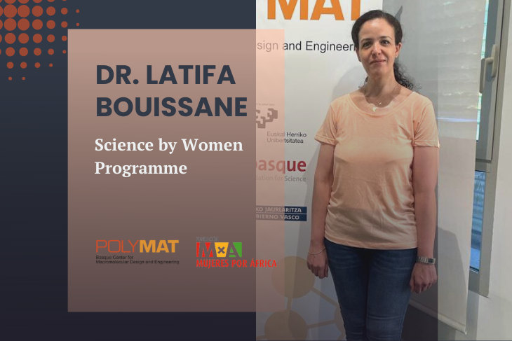 Dr. Latifa Bouissane, a visiting researcher through Science by Women programme