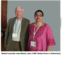 Dr. Sonia Zulfiqar (POLYMAT) is geting inspired by Nobel Prizes this week in Lindau Nobel Laureate Meetings (Germany).