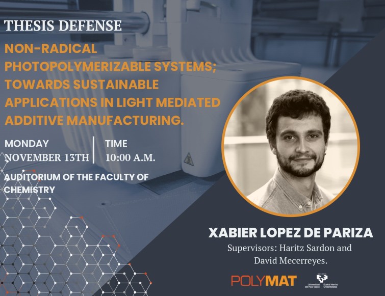 PhD thesis defense by Xabier Lopez de Pariza