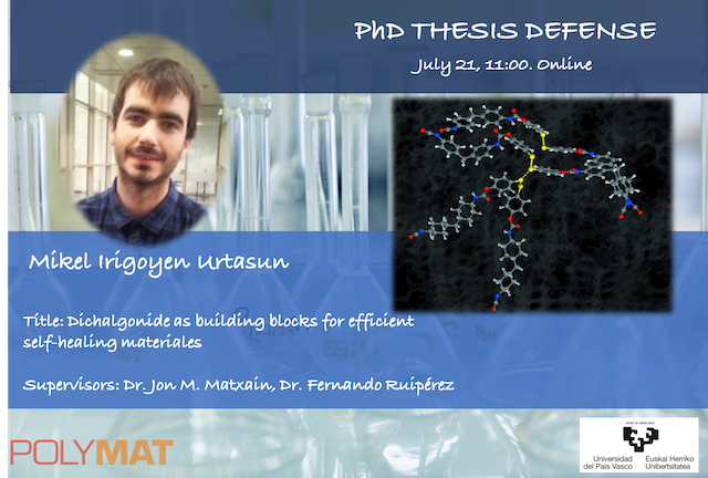 Mikel Irigoyen Urtasun successfully defends his PhD thesis