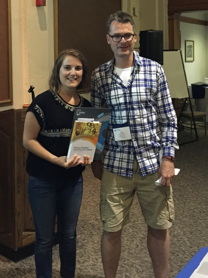 BERC-POLYMAT UPV/EHU Researcher Jessica Desport awarded as one of the Poster Prize Winner in the IPCG Polymer Colloids Conference 2015