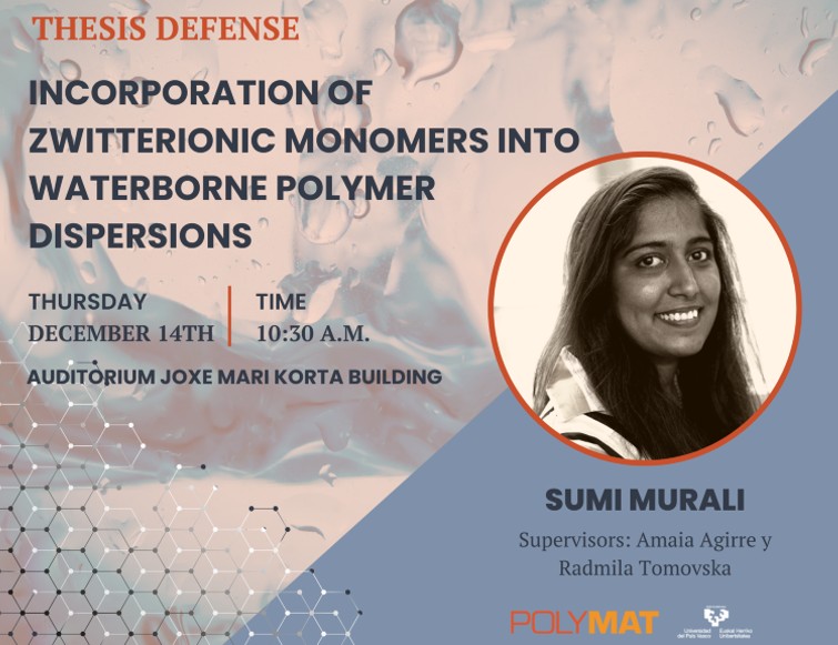 PhD thesis defense by Sumi Murali