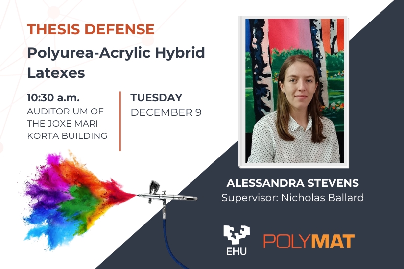 Alessandra Stevens Successfully Defends Her PhD Thesis at POLYMAT