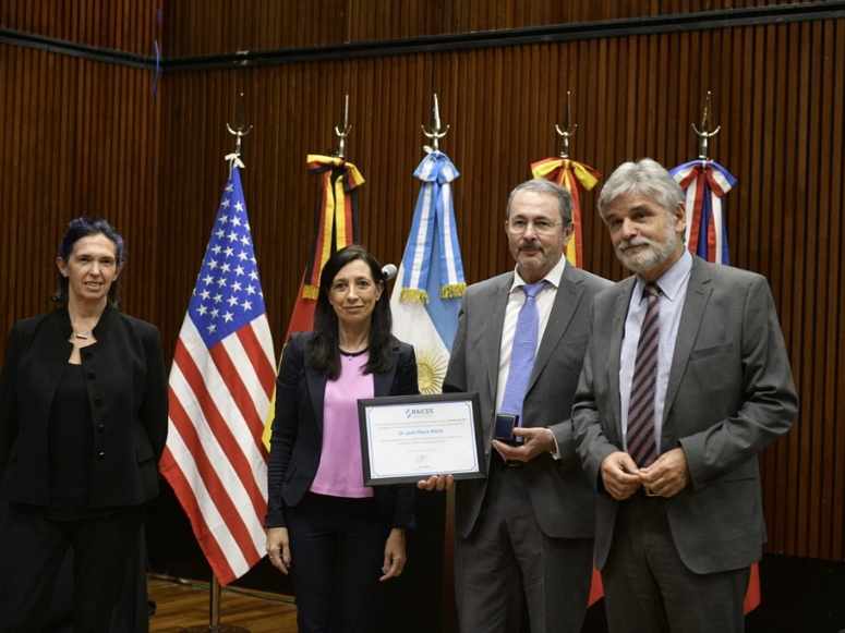 Prof. Asua awarded with the LELOIR Award granted by the Ministry of Science, Technology and Innovation of Argentina