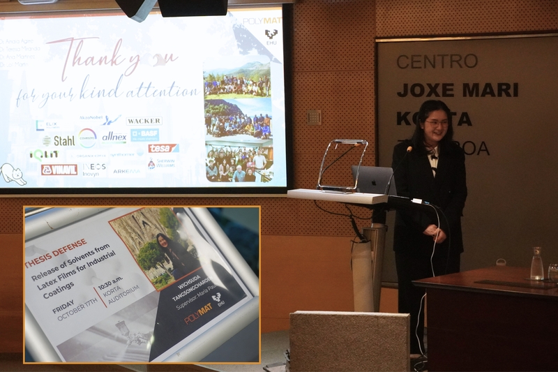 Wichsuda Tangsongcharoen Successfully Defends Her PhD Thesis at POLYMAT