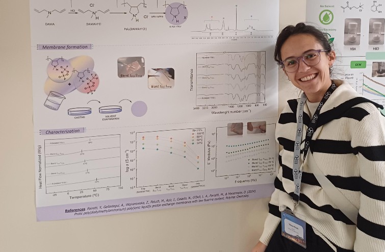 Yuliana Pairetti wins Best Poster Award at the 7th Iberoamerican Meeting on Ionic Liquids