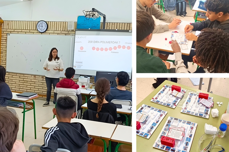 POLYMAT Brings Ibaeta Campus Science to 200 Secondary Students