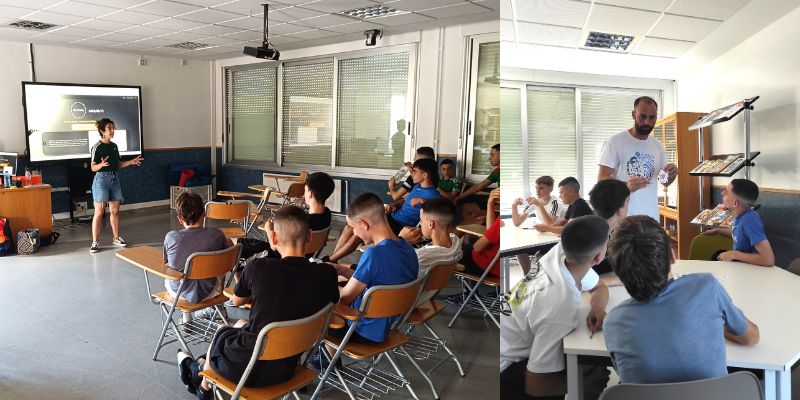 A Hands-On Science Workshop at Instituto Abadiño